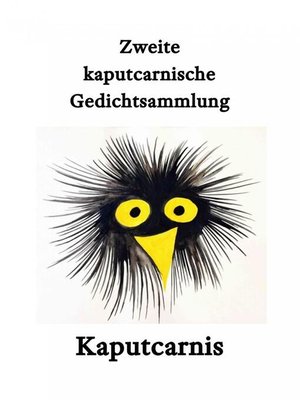 cover image of Zweite kaputcarnische Gedichtsammlung
